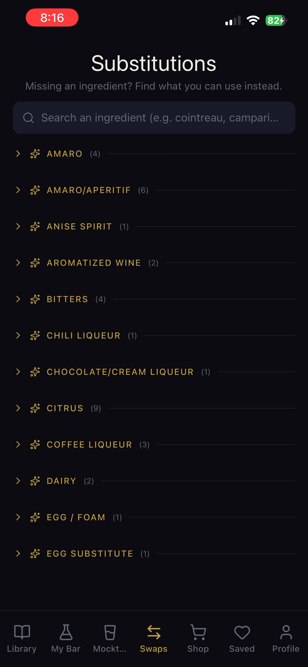 Substitution categories